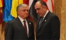 Встреча Эдварда Налбандяна с министром иностранных дел Азербайджана Эльмаром Мамедъяровым